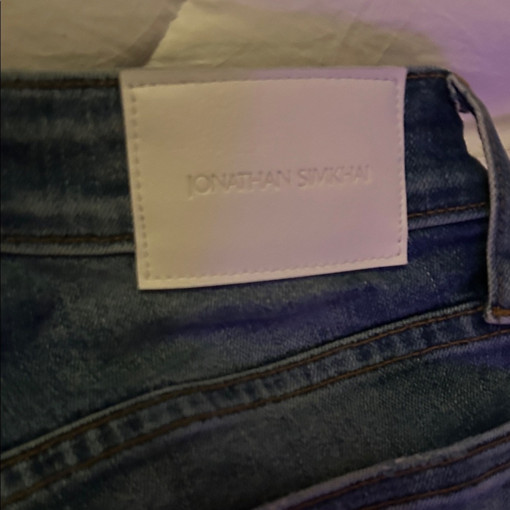 Jonathan Simkhai Indigo Denim Pants